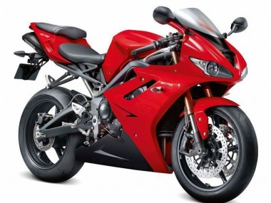 Daytona 675 Triple 2009-2012 Motorrad Verkleidungen - Rot Schwarz