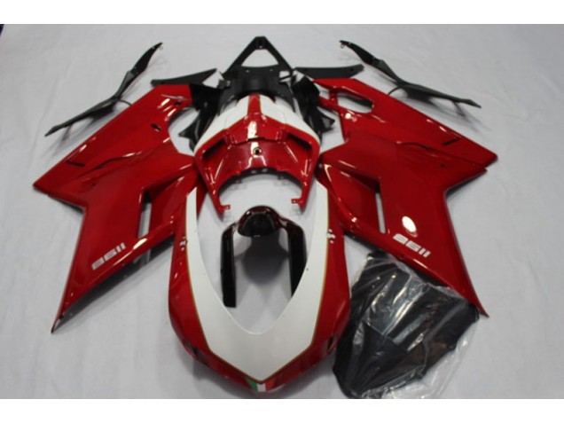 Ducati 1198 2007-2014 Motorrad Verkleidungen - Rot Ducati 1198 2007-2014 Motorrad Verkleidungen - Rot