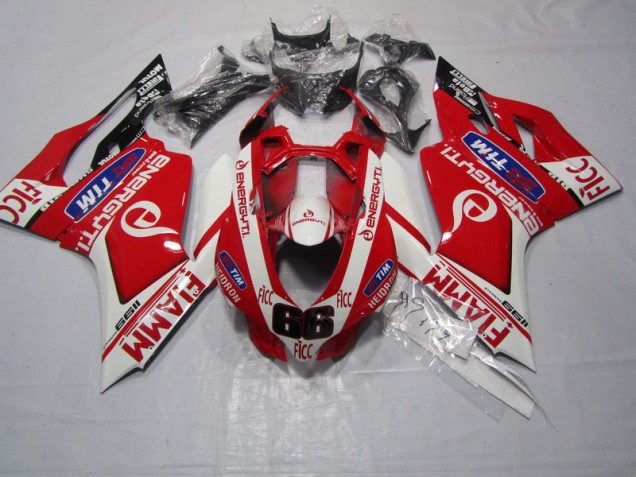 Ducati 1199 2011-2014 Motorrad Verkleidungen - Rot FIAMM FICC Ducati 1199 2011-2014 Motorrad Verkleidungen - Rot FIAMM FICC