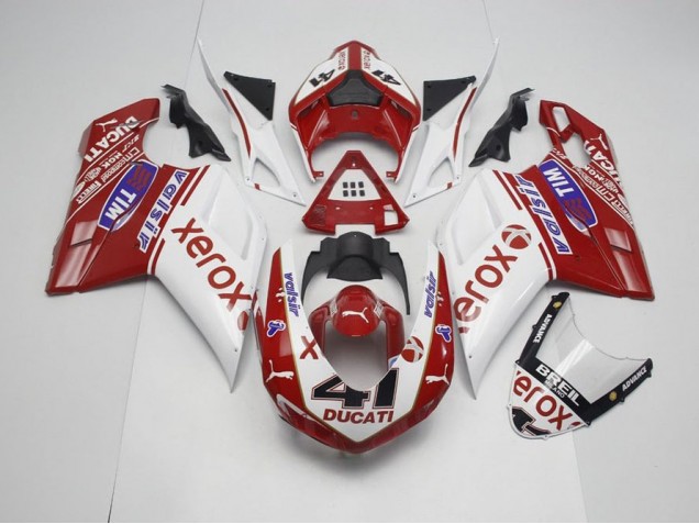 Ducati 848 1098 1198 2007-2014 Motorrad Verkleidungen - OEM Stil Xerox mit 41 Ducati 848 1098 1198 2007-2014 Motorrad Verkleidungen - OEM Stil Xerox mit 41