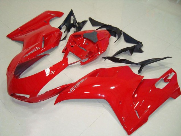 Ducati 848 1098 1198 2007-2014 Motorrad Verkleidungen - Rot Original Ducati 848 1098 1198 2007-2014 Motorrad Verkleidungen - Rot Original