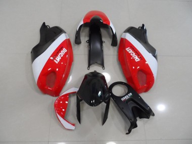 Ducati Monster 696 2008-2012 Motorrad Verkleidungen - Schwarz Rote Weiß