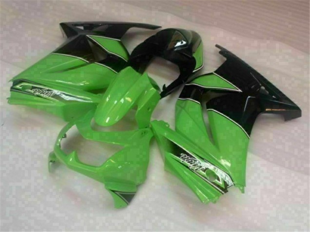 EX250 2008-2012 Motorrad Verkleidung - Grün Schwarz EX250 2008-2012 Motorrad Verkleidung - Grün Schwarz