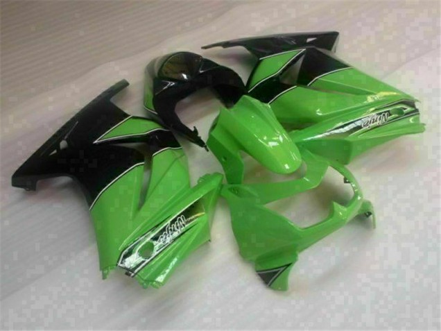 EX250 2008-2012 Motorrad Verkleidung - Grün Schwarz EX250 2008-2012 Motorrad Verkleidung - Grün Schwarz