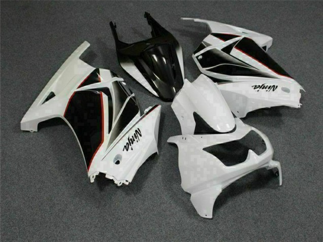 EX250 2008-2012 Motorrad Verkleidung - Weiß Schwarz Ninja EX250 2008-2012 Motorrad Verkleidung - Weiß Schwarz Ninja