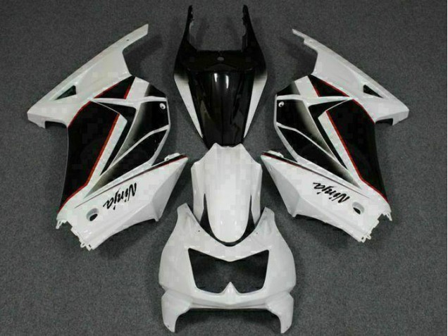 EX250 2008-2012 Motorrad Verkleidung - Weiß Schwarz Ninja EX250 2008-2012 Motorrad Verkleidung - Weiß Schwarz Ninja