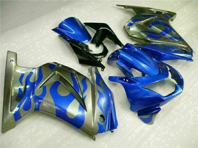 EX250 2008-2012 Motorrad Verkleidungen - Blau EX250 2008-2012 Motorrad Verkleidungen - Blau