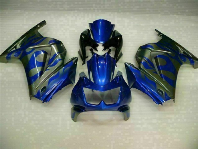 EX250 2008-2012 Motorrad Verkleidungen - Blau EX250 2008-2012 Motorrad Verkleidungen - Blau