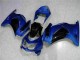 EX250 2008-2012 Motorrad Verkleidungen - Blau Schwarz EX250 2008-2012 Motorrad Verkleidungen - Blau Schwarz