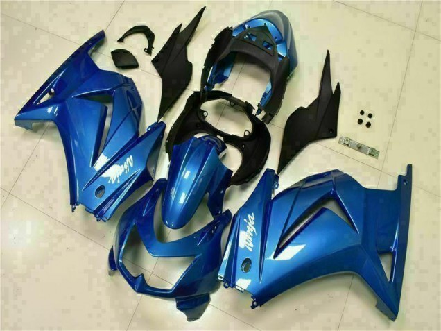 EX250 2008-2012 Motorrad Verkleidungen - Blau Schwarz Weiß Ninja EX250 2008-2012 Motorrad Verkleidungen - Blau Schwarz Weiß Ninja
