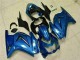 EX250 2008-2012 Motorrad Verkleidungen - Blau Schwarz Weiß Ninja EX250 2008-2012 Motorrad Verkleidungen - Blau Schwarz Weiß Ninja
