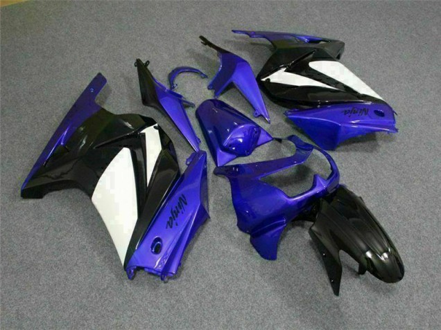 EX250 2008-2012 Motorrad Verkleidungen - Blau Weiß Schwarz Ninja EX250 2008-2012 Motorrad Verkleidungen - Blau Weiß Schwarz Ninja