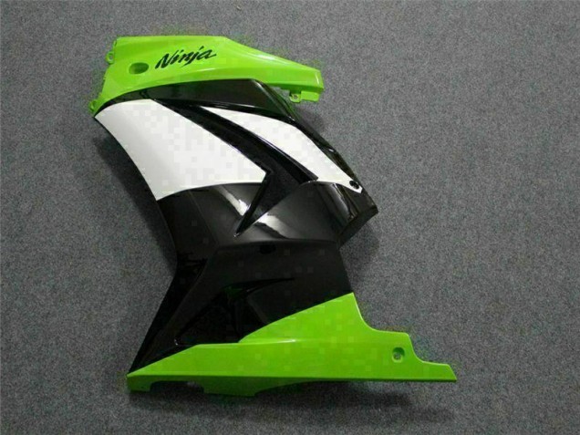 EX250 2008-2012 Motorrad Verkleidungen - Grün Schwarzer Ninja