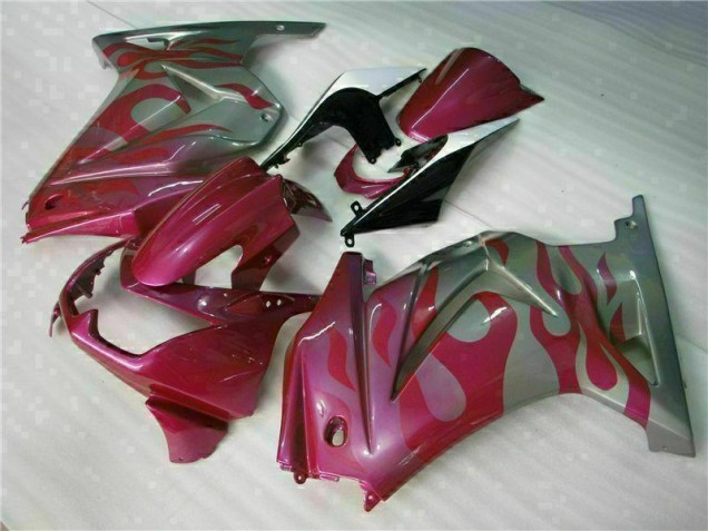 EX250 2008-2012 Motorrad Verkleidungen - Lila Rot EX250 2008-2012 Motorrad Verkleidungen - Lila Rot