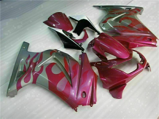 EX250 2008-2012 Motorrad Verkleidungen - Lila Rot EX250 2008-2012 Motorrad Verkleidungen - Lila Rot