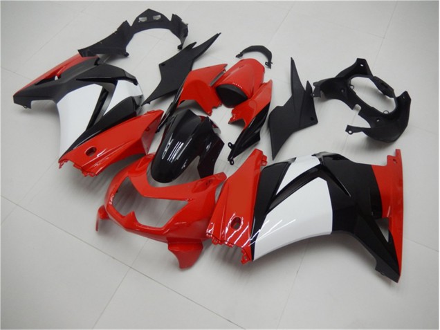 EX250 2008-2012 Motorrad Verkleidungen - Rot Schwarz Weiß EX250 2008-2012 Motorrad Verkleidungen - Rot Schwarz Weiß