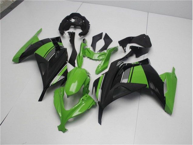 EX300 2013-2016 Motorrad Verkleidung - Grün Schwarz EX300 2013-2016 Motorrad Verkleidung - Grün Schwarz