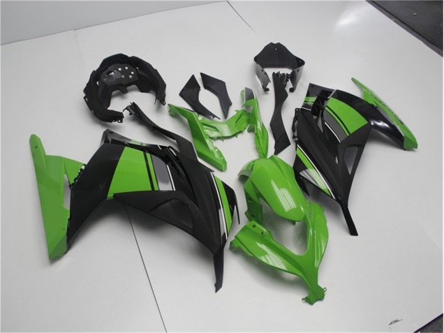 EX300 2013-2016 Motorrad Verkleidung - Grün Schwarz EX300 2013-2016 Motorrad Verkleidung - Grün Schwarz