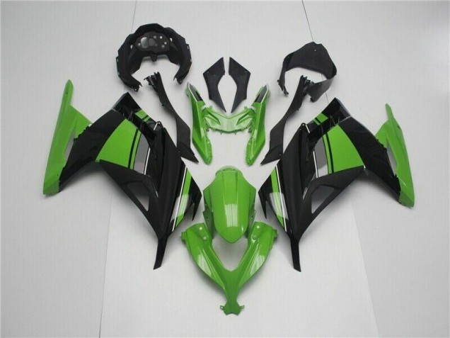 EX300 2013-2016 Motorrad Verkleidung - Grün Schwarz EX300 2013-2016 Motorrad Verkleidung - Grün Schwarz