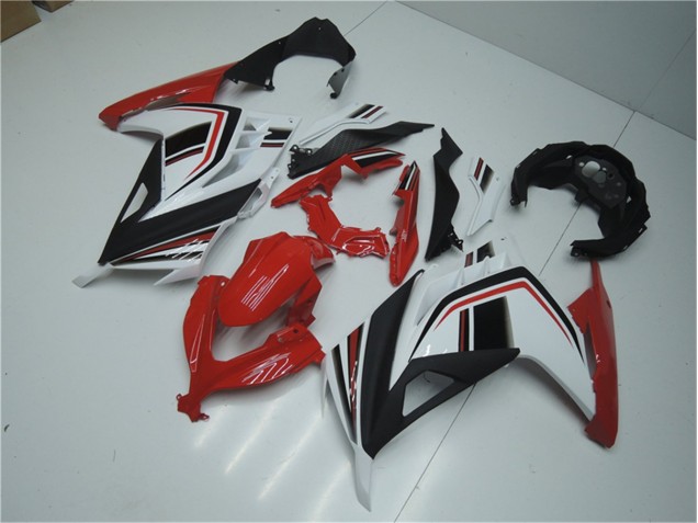 EX300 2013-2016 Motorrad Verkleidungen - Rot Weiß Schwarz EX300 2013-2016 Motorrad Verkleidungen - Rot Weiß Schwarz