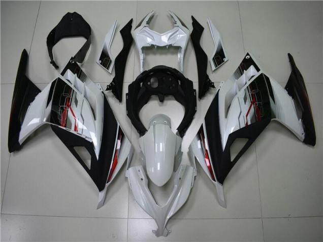 EX300 2013-2016 Motorrad Verkleidungen - Weiß Schwarz EX300 2013-2016 Motorrad Verkleidungen - Weiß Schwarz