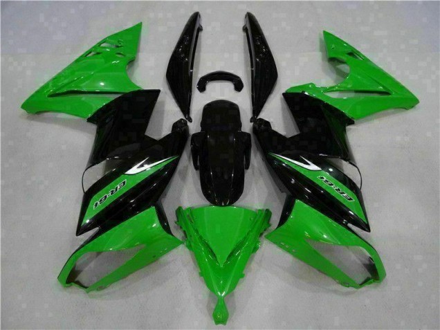 EX650 2006-2008 Motorrad Verkleidung - Grün Schwarz EX650 2006-2008 Motorrad Verkleidung - Grün Schwarz