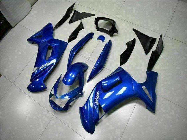 EX650 2006-2008 Motorrad Verkleidungen - Blau EX650 2006-2008 Motorrad Verkleidungen - Blau