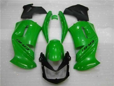 EX650 2006-2008 Motorrad Verkleidungen - Grün