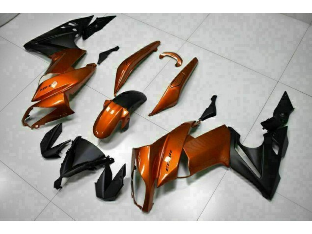 EX650 2009-2011 Motorrad Verkleidungen - Orange EX650 2009-2011 Motorrad Verkleidungen - Orange