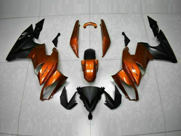 EX650 2009-2011 Motorrad Verkleidungen - Orange EX650 2009-2011 Motorrad Verkleidungen - Orange