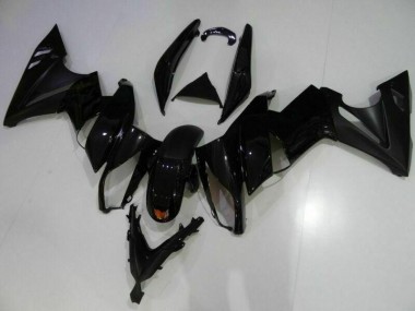 EX650 2009-2011 Motorrad Verkleidungen - Schwarz