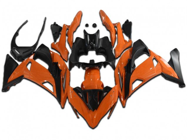 EX650 2017-2019 Motorrad Verkleidungen - Orange Schwarz EX650 2017-2019 Motorrad Verkleidungen - Orange Schwarz