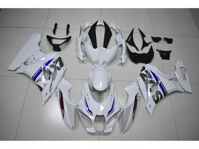 GSXR 1000 2017-2023 Motorrad Verkleidung - Weiß