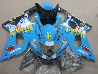 GSXR 1000 K1 2000-2002 Motorrad Verkleidungen - Blau Rizla
