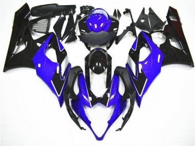 GSXR 1000 K5 2005-2006 Motorrad Verkleidung - Blau Schwarz