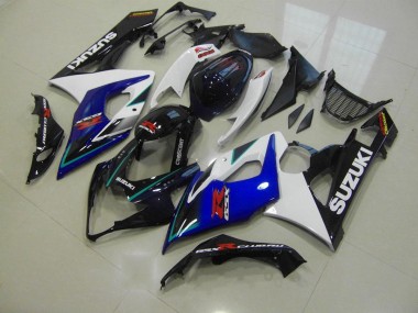 GSXR 1000 K5 2005-2006 Motorrad Verkleidung - Blau Weiß