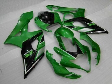 GSXR 1000 K5 2005-2006 Motorrad Verkleidung - Grün