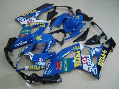 GSXR 1000 K5 2005-2006 Motorrad Verkleidungen - Dunkel blau Rizla