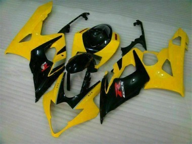GSXR 1000 K5 2005-2006 Motorrad Verkleidungen - Gelb Schwarz