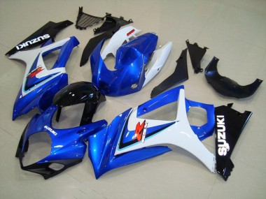 GSXR 1000 K7 2007-2008 Motorrad Verkleidungen - Blaur OEM Stil