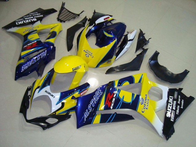 GSXR 1000 K7 2007-2008 Motorrad Verkleidungen - Gelb Corona GSXR 1000 K7 2007-2008 Motorrad Verkleidungen - Gelb Corona