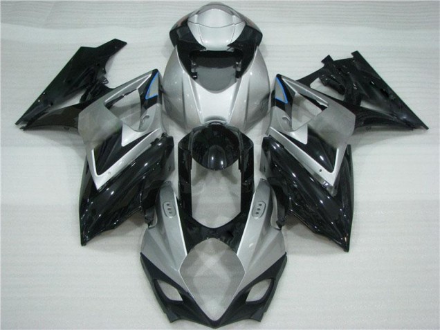 GSXR 1000 K7 2007-2008 Motorrad Verkleidungen - Grau Schwarz GSXR 1000 K7 2007-2008 Motorrad Verkleidungen - Grau Schwarz