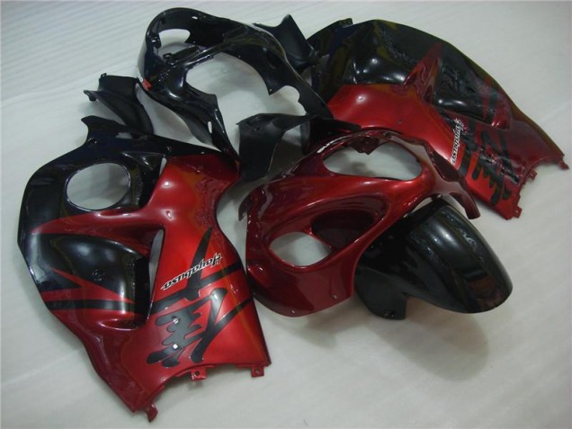 GSXR 1300 Hayabusa 1996-2007 Motorrad Verkleidung - Rot Schwarz GSXR 1300 Hayabusa 1996-2007 Motorrad Verkleidung - Rot Schwarz