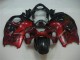 GSXR 1300 Hayabusa 1996-2007 Motorrad Verkleidung - Rot Schwarz GSXR 1300 Hayabusa 1996-2007 Motorrad Verkleidung - Rot Schwarz