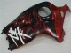 GSXR 1300 Hayabusa 1996-2007 Motorrad Verkleidung - Schwarz rote Flamme GSXR 1300 Hayabusa 1996-2007 Motorrad Verkleidung - Schwarz rote Flamme