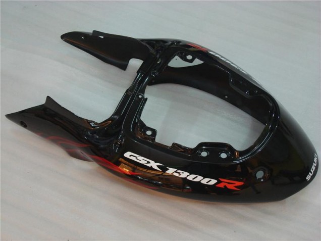 GSXR 1300 Hayabusa 1996-2007 Motorrad Verkleidung - Schwarz rote Flamme GSXR 1300 Hayabusa 1996-2007 Motorrad Verkleidung - Schwarz rote Flamme