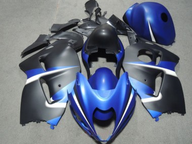 GSXR 1300 Hayabusa 1996-2007 Motorrad Verkleidungen - Blau Schwarz