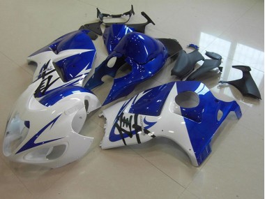 GSXR 1300 Hayabusa 1996-2007 Motorrad Verkleidungen - Blau Weiß