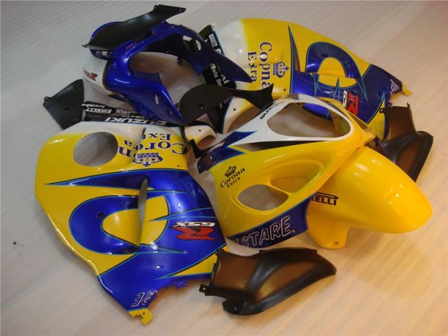 GSXR 1300 Hayabusa 1996-2007 Motorrad Verkleidungen - Gelb Blau GSXR 1300 Hayabusa 1996-2007 Motorrad Verkleidungen - Gelb Blau