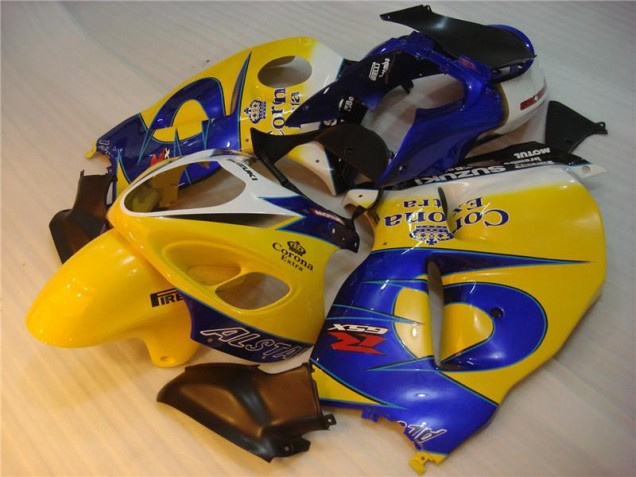 GSXR 1300 Hayabusa 1996-2007 Motorrad Verkleidungen - Gelb Blau GSXR 1300 Hayabusa 1996-2007 Motorrad Verkleidungen - Gelb Blau
